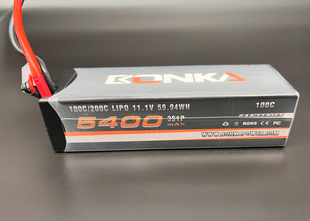 3S LiPo Battery RC 11.1V 100C 5400mAh