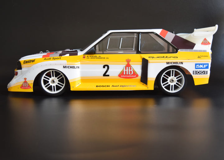 Audi Sport quattro S1 E2 Body Fully-assembled RTM (Ready-to-mount) (Width: 200 mm) 1/10