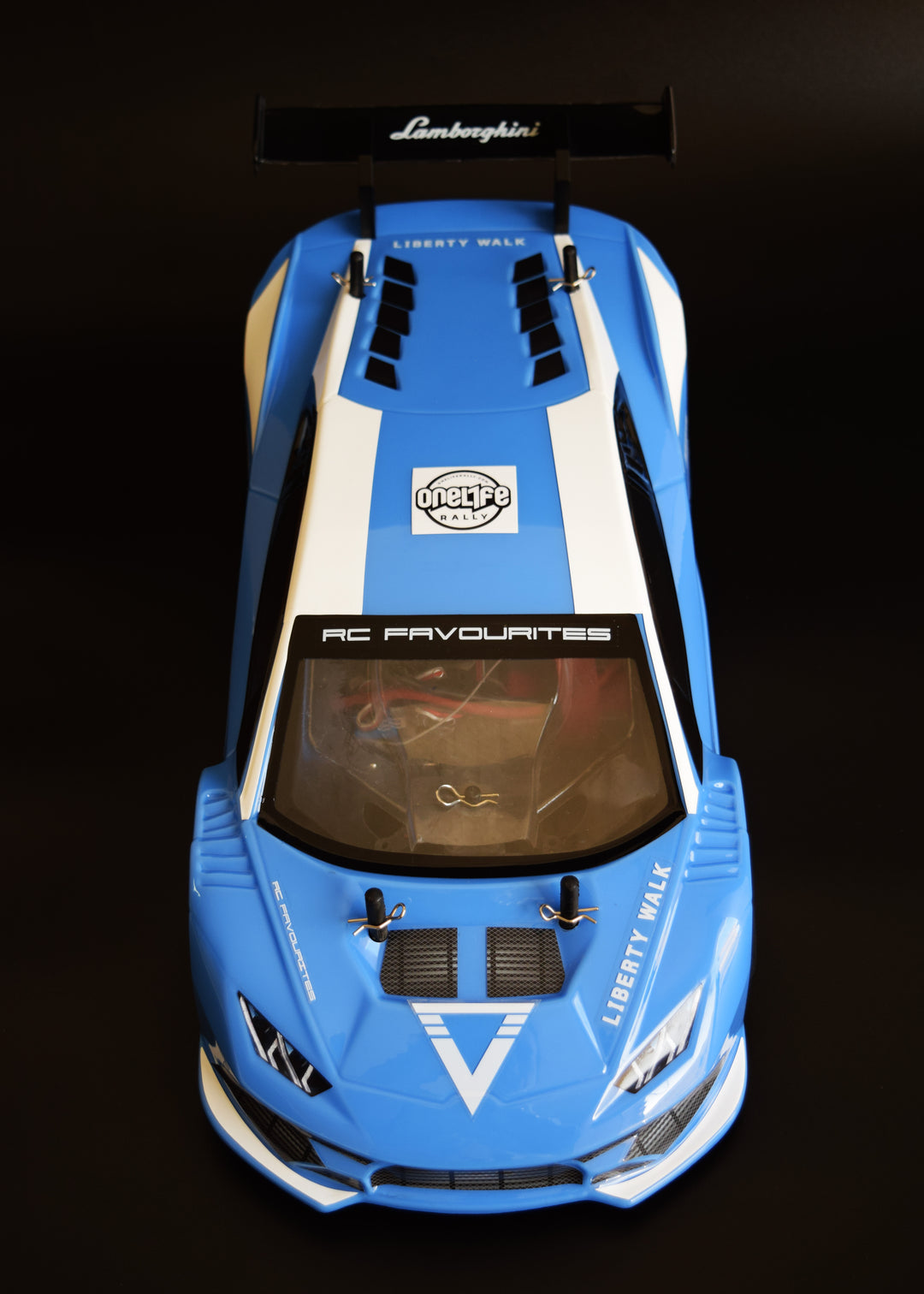 Lamborghini Huracán Gravity Design Body Fully-assembled RTM (Ready-to-mount) (Width: 190 mm) 1/10