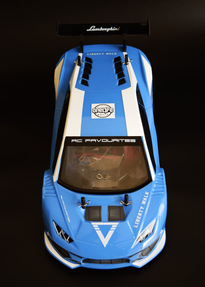 Lamborghini Huracán Gravity Design Body Fully-assembled RTM (Ready-to-mount) (Width: 190 mm) 1/10