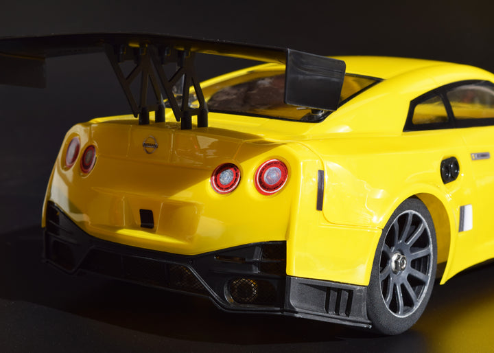 Nissan R35 Sunshine Yellow Body Fully-assembled RTM (Ready-to-mount) (Width: 190 mm) 1/10