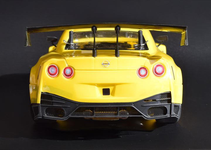 Nissan R35 Sunshine Yellow Body Fully-assembled RTM (Ready-to-mount) (Width: 190 mm) 1/10