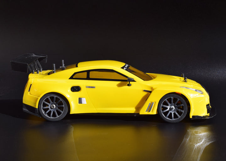 Nissan R35 Sunshine Yellow Body Fully-assembled RTM (Ready-to-mount) (Width: 190 mm) 1/10