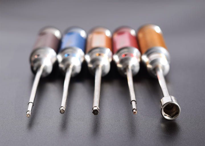 RC Tool Set: 1.5mm, 2mm, 2.5mm, 3mm Hex and 5.5mm Wheel Nut Wrench