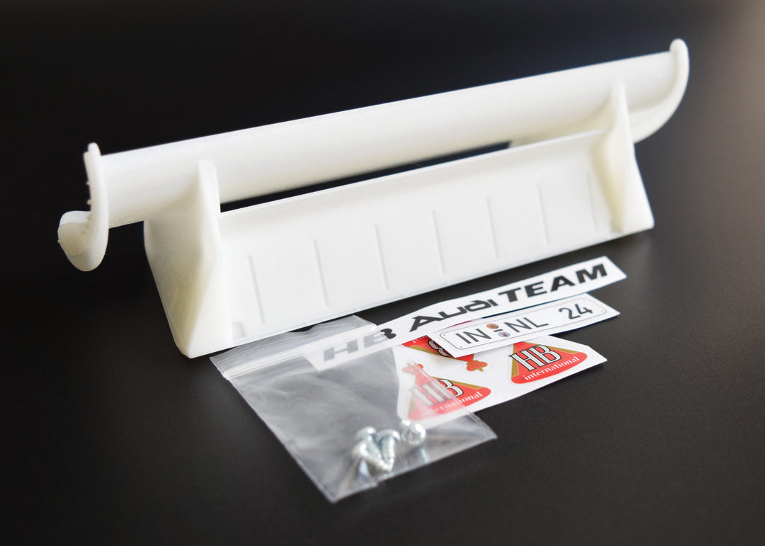Spoiler for the Audi Sport quattro S1 E2 body 1/10 incl. Decals