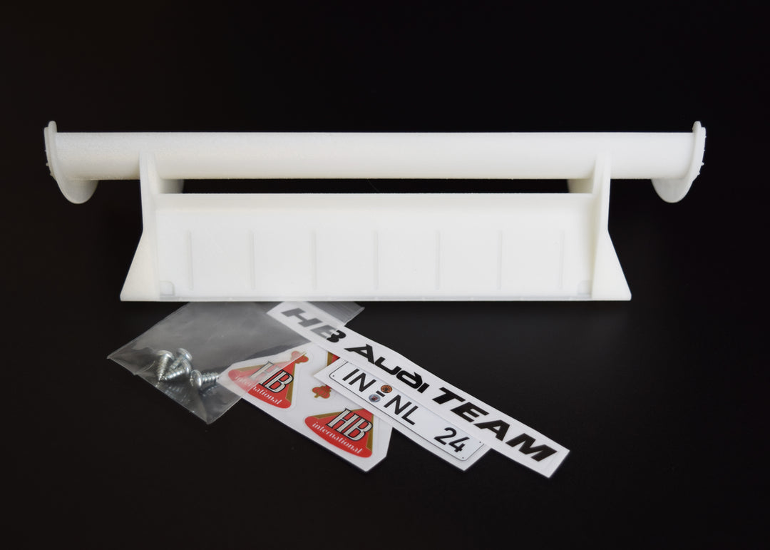 Spoiler for the Audi Sport quattro S1 E2 body 1/10 incl. Decals