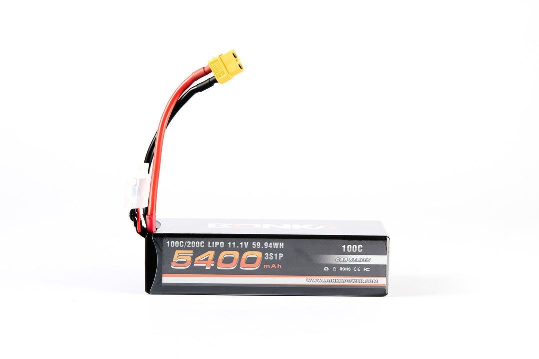 3S LiPo Battery RC 11.1V 100C 5400mAh