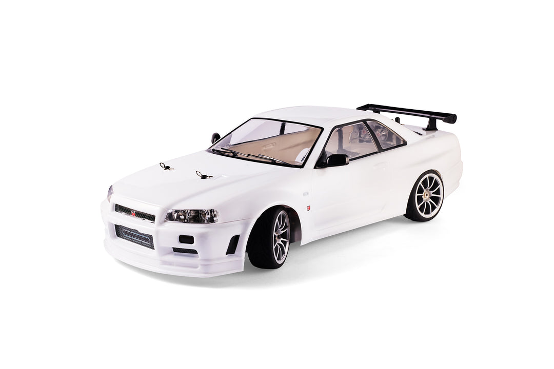 Nissan Skyline R34 - Body Fully-assembled RTM (Ready-to-mount) (Width: 195 mm) 1/10
