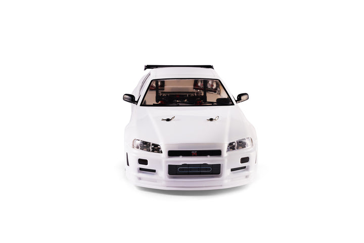 Nissan Skyline R34 - Body Fully-assembled RTM (Ready-to-mount) (Width: 195 mm) 1/10