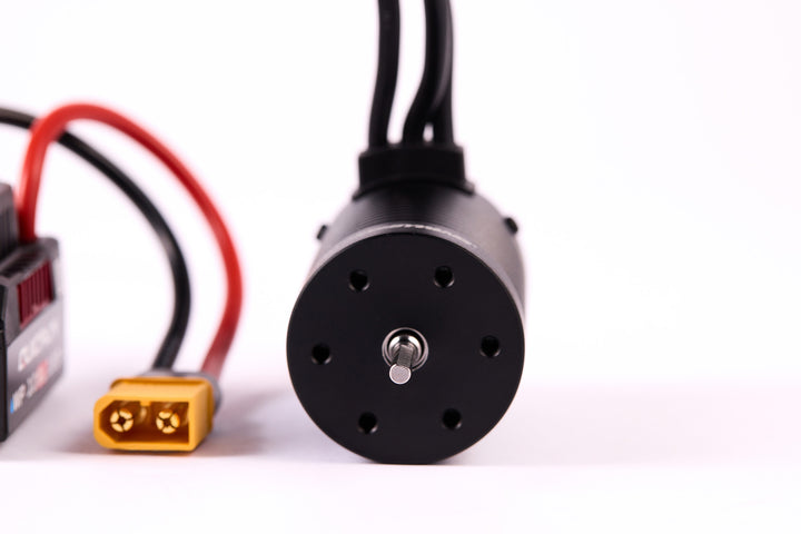 Motor + ESC Combo HOBBYWING 3652G2-3250KV + QUICRUN 10BL120 G2