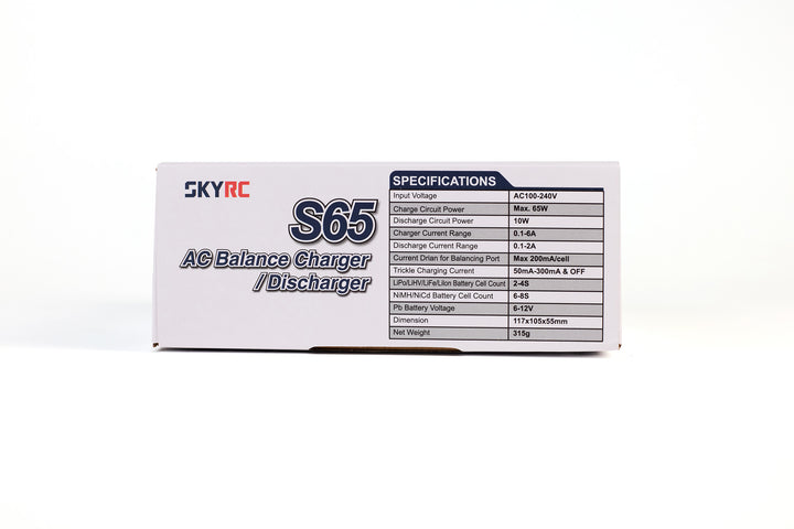 SkyRC S65 Charger – Efficient 4-Cell Multi-Battery Charger