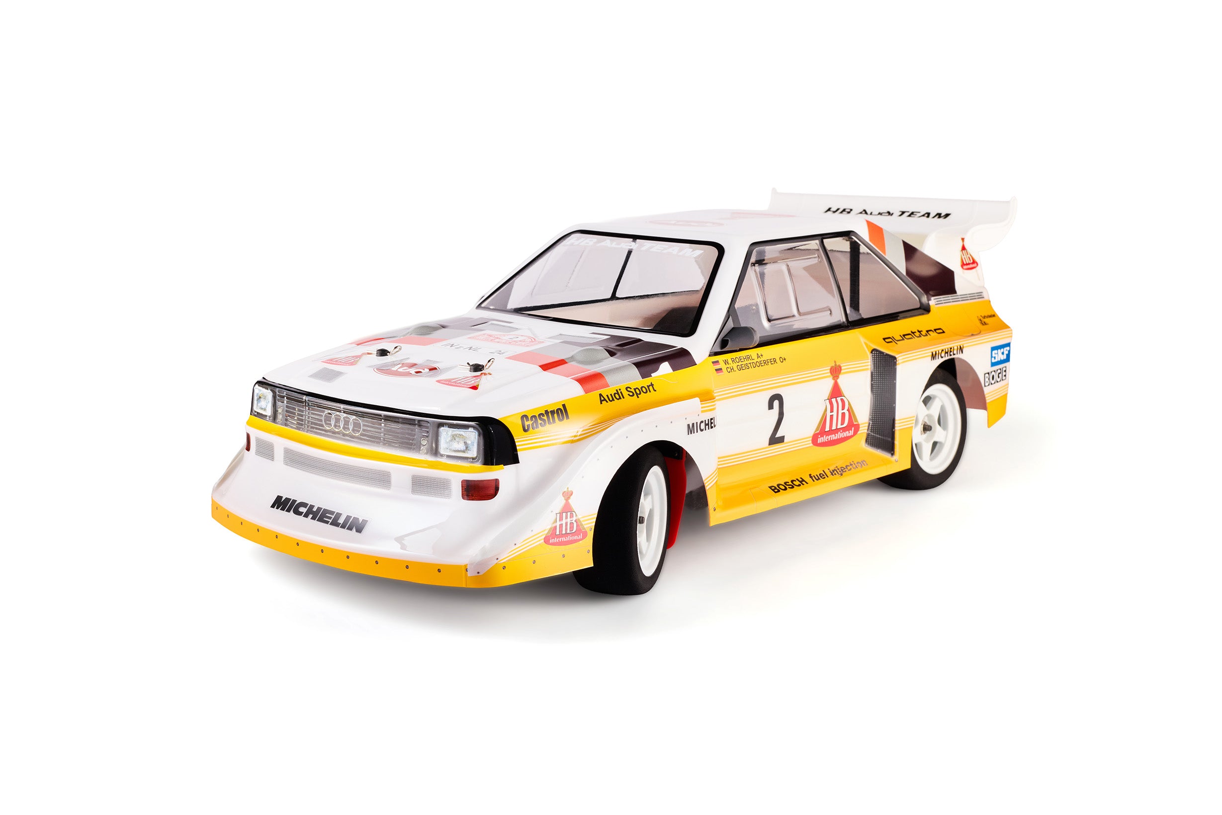 アウディ　スポーツクワトロ S1 E2 1/10 ボディ Audi Sport quattro S1 E2 - Body Fully-assembled RTM (Ready-to