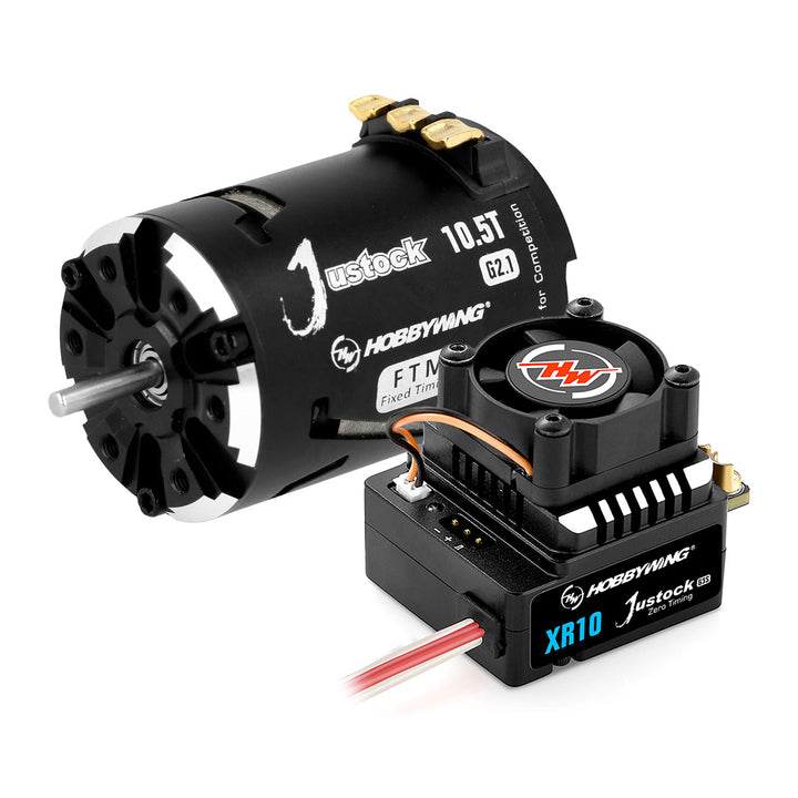 Motor + ESC Combo HOBBYWING 3650G2.1-4000KV + XR10 Justock G3S
