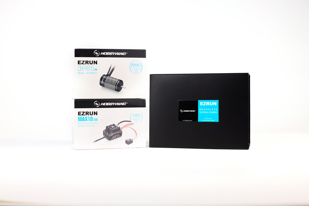 Motor + ESC Combo HOBBYWING 3665SD-3200KV + EZRUN MAX 10 G2