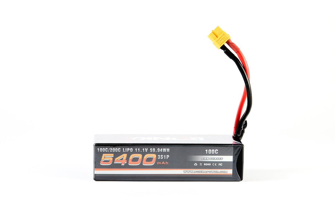 3S LiPo Battery RC 11.1V 100C 5400mAh