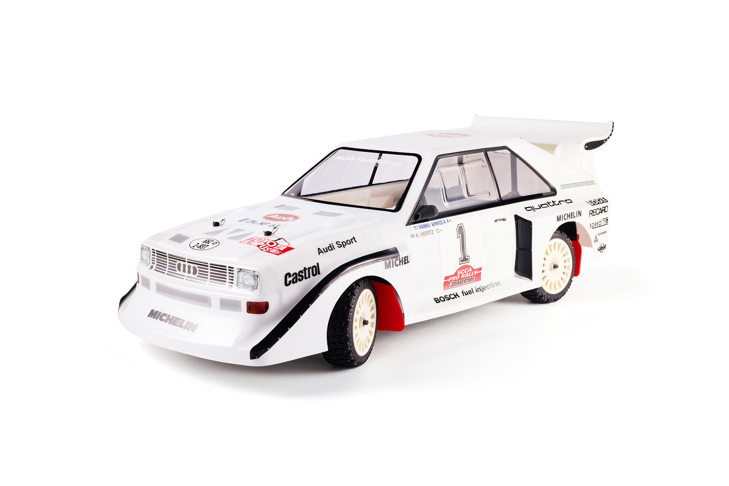 Audi Sport quattro Olympus Body Fully-assembled RTM (Ready-to
