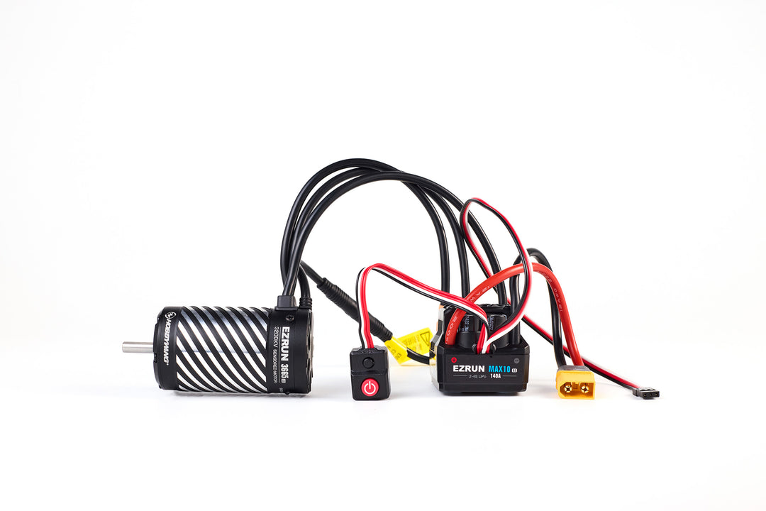 Motor + ESC Combo HOBBYWING 3665SD-3200KV + EZRUN MAX 10 G2