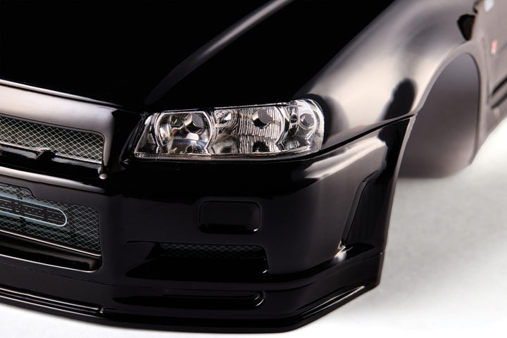 Nissan Skyline R34 - Body Fully-assembled RTM (Ready-to-mount) (Width: 195 mm) 1/10
