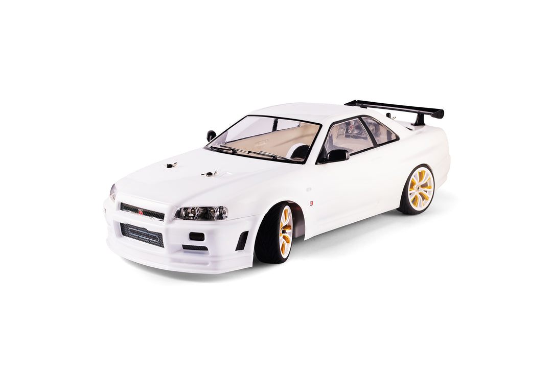 Nissan Skyline R34 - Body Fully-assembled RTM (Ready-to-mount) (Width: 195 mm) 1/10