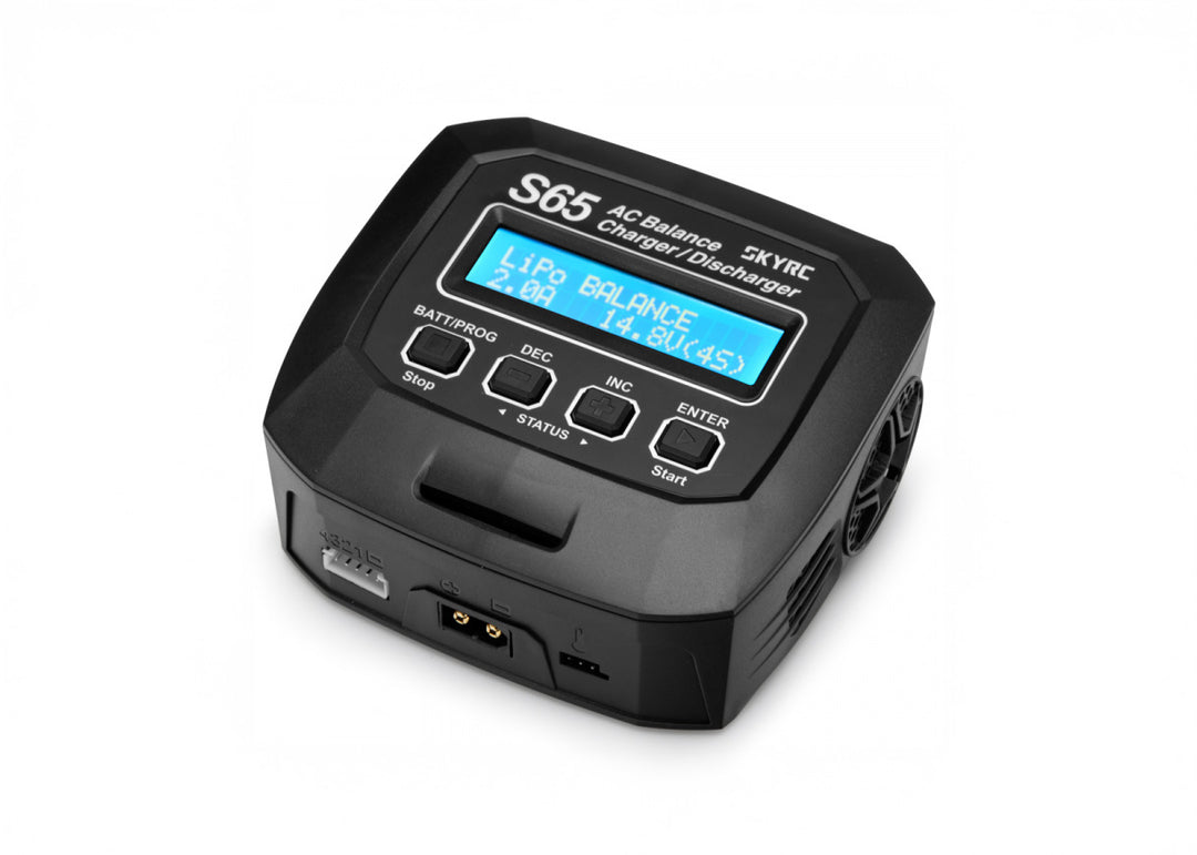 SkyRC S65 Charger – Efficient 4-Cell Multi-Battery Charger