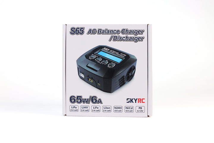 SkyRC S65 Charger – Efficient 4-Cell Multi-Battery Charger